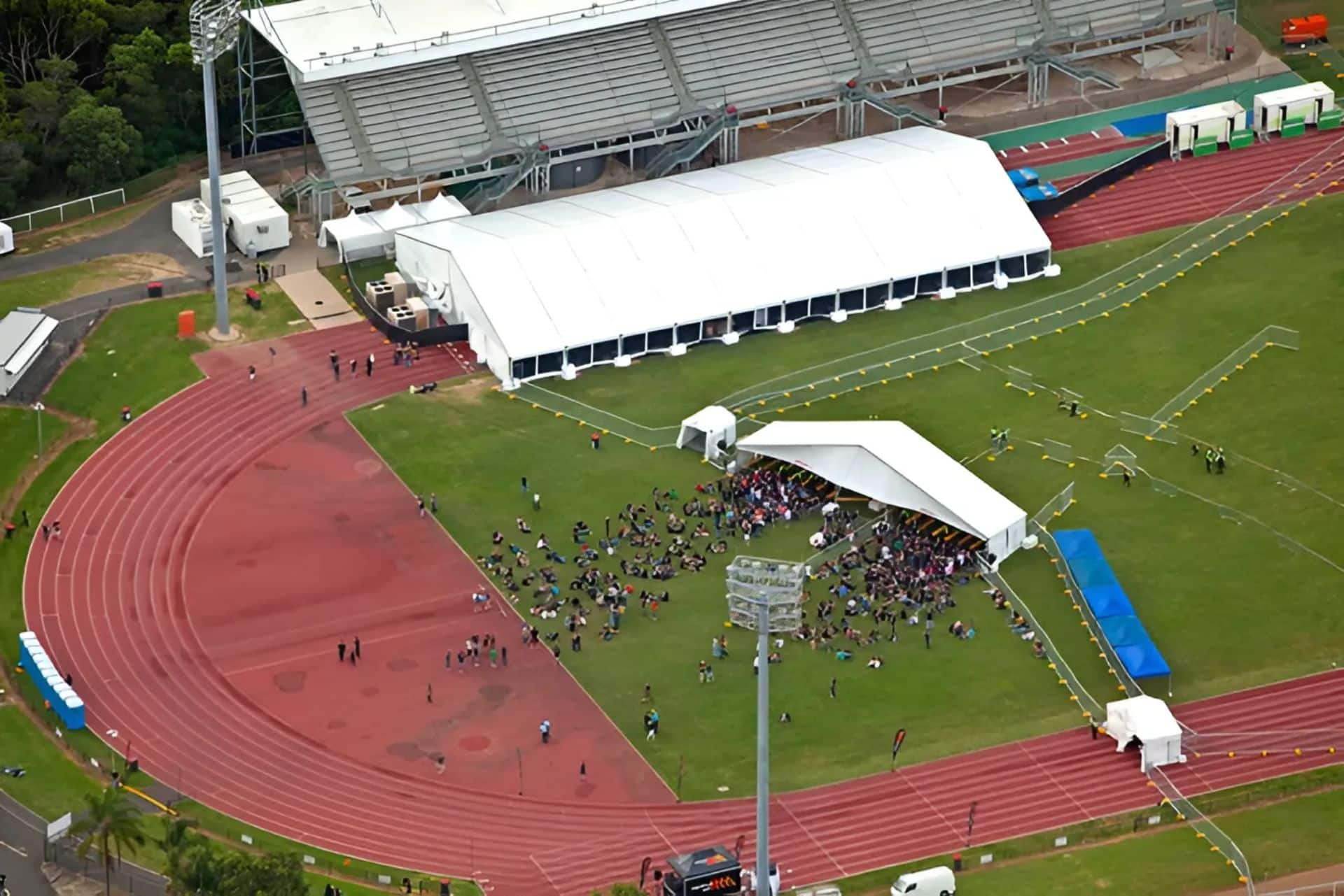 Entrance and VIP Marquee for Music Concert HD