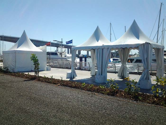Trade Show on the riverside